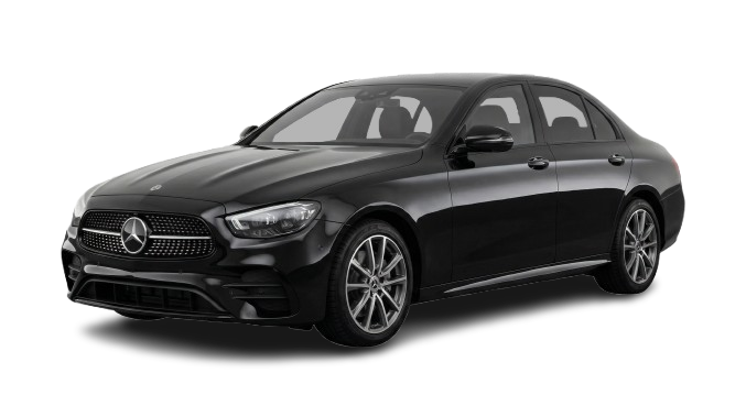 Mercedes-Benz E-Class noire — berline executive pour transferts privés en Provence