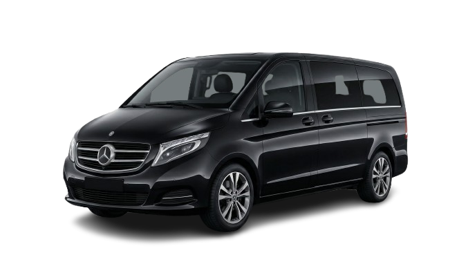 Mercedes-Benz V-Class Extra-Long noire — van de luxe pour groupes en Provence